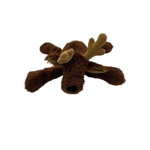 Vintage Hallmark RODNEY REINDEER Plush Large 10"‎ Soft Dark Brown Sparkle in Fur